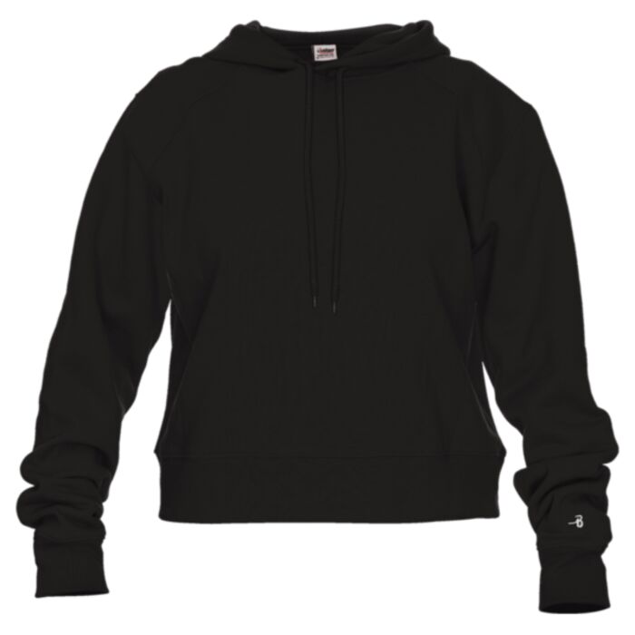 Women's Cropped Hooded Sweatshirt Thumbnail