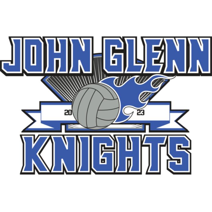 Volleyball Logo Template 15 Thumbnail
