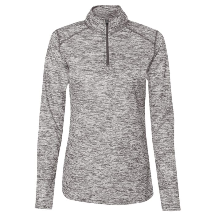 Ladies Blend Quarter-Zip Pullover Thumbnail