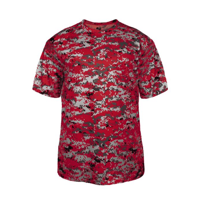 Digital Camo Short Sleeve T-Shirt Thumbnail