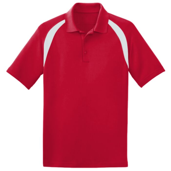 Mens Dry Zone Colorblock Raglan Polo Thumbnail